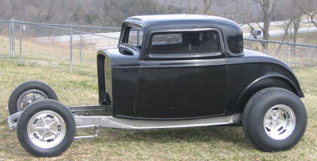 Start with a 32 ford kit car using a top quality fiberglass body and your s...